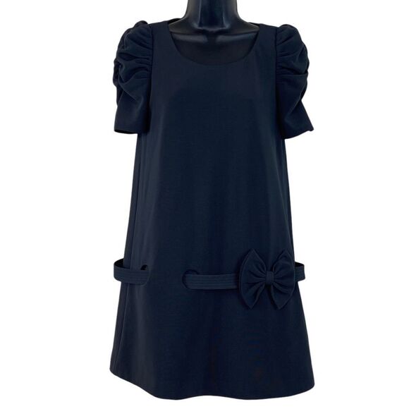 Shopping Bag Atelier Production Creation Bow Mini Dress Korean 66 US Sz XS - Picture 12 of 12